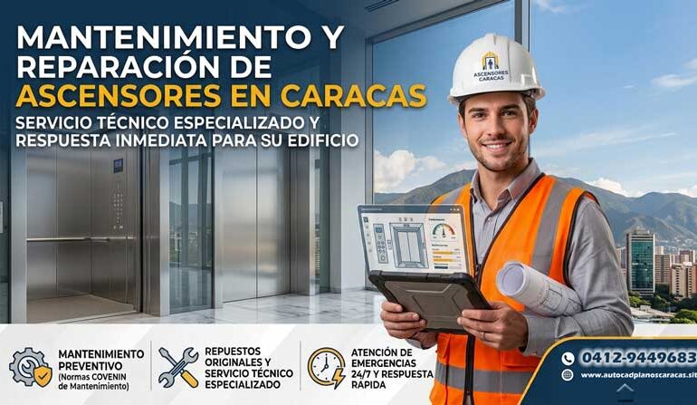 Reparación y Mantenimiento de Ascensores en Caracas 2026 1 MANTENIMIENTO-DE-ASCENSORES