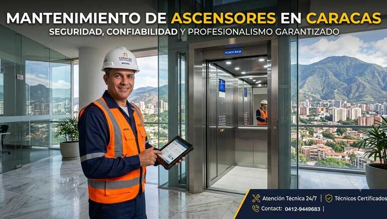 Reparación y Mantenimiento de Ascensores en Caracas 2026 2 MANTENIMIENTO-DE-ASCENSORES